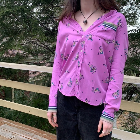 📌 Southern Tide Floral Print Button Button Down - Picture 2 of 6